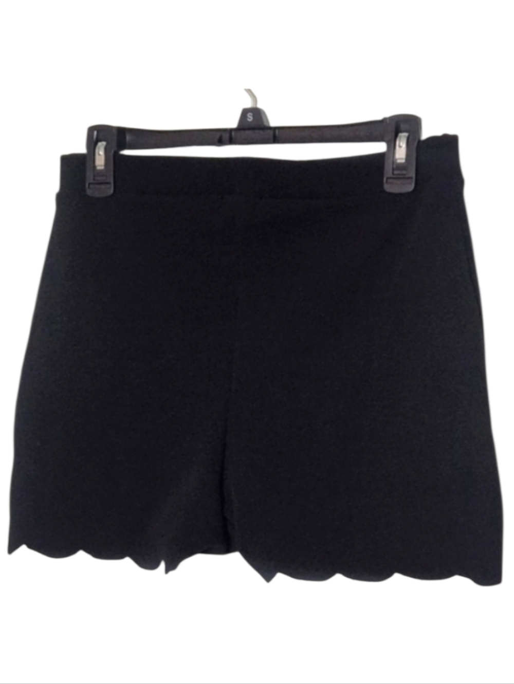 Black Scalloped NWT Shorts